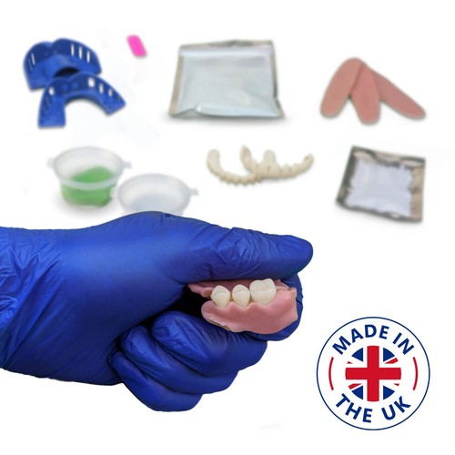 Diy denture kit with - denture,