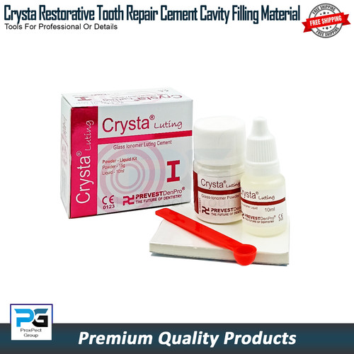 Dental cement crysta - dental, cavity