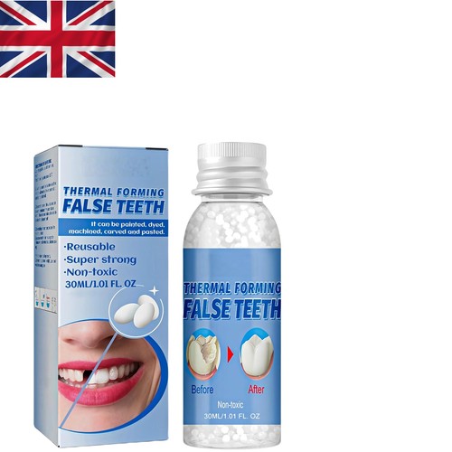 Non irritating temporary tooth - non-irritating,