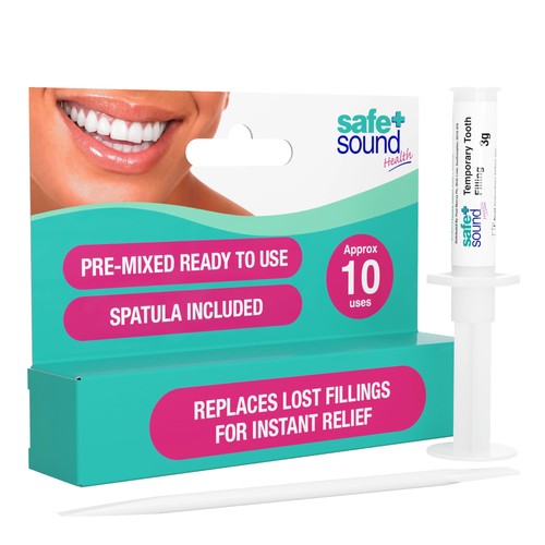 Safe sound temporary tooth - safe,