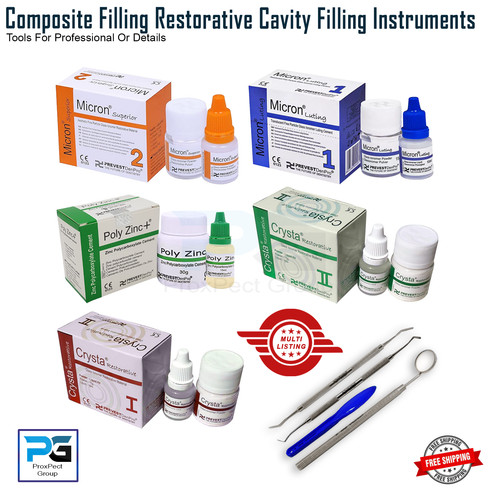 Dental cement cavity filling - cavity,