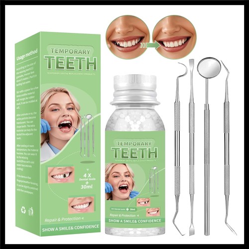 Tooth repair kit moldable - repair,