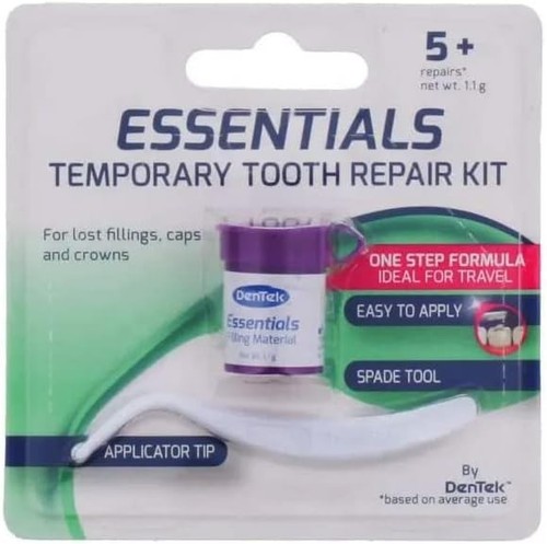 Dentek temporary dental cement - temporary,