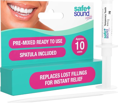 Temporary tooth filling - tooth, zinc