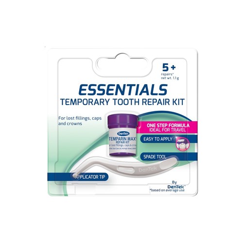Dentek temporary dental cement - temporary,