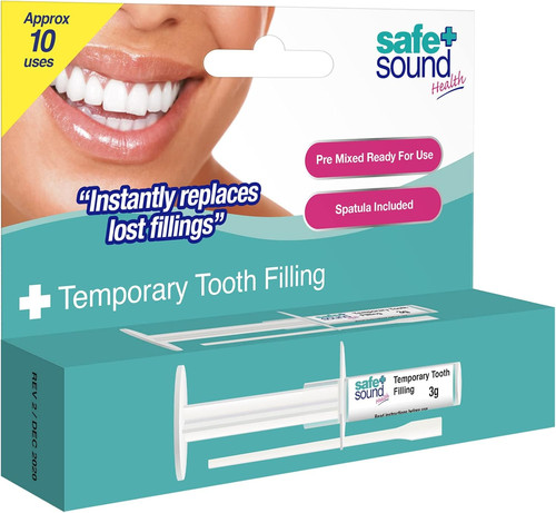 Dental temporary tooth filling - dental,