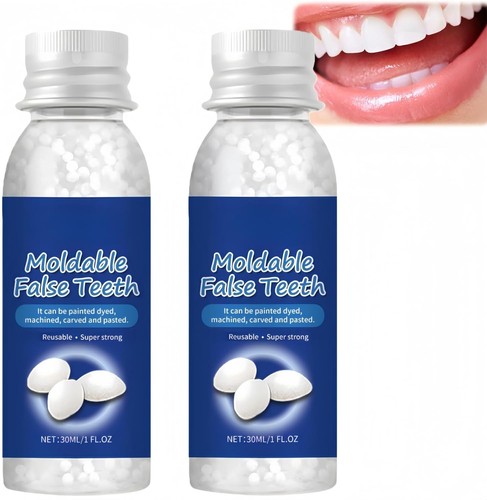 2pcs temporary tooth repair - 2pcs,